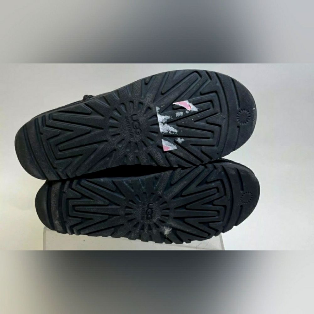 Ugg Designer Sequins Black Shearling Winter Sheep… - image 5